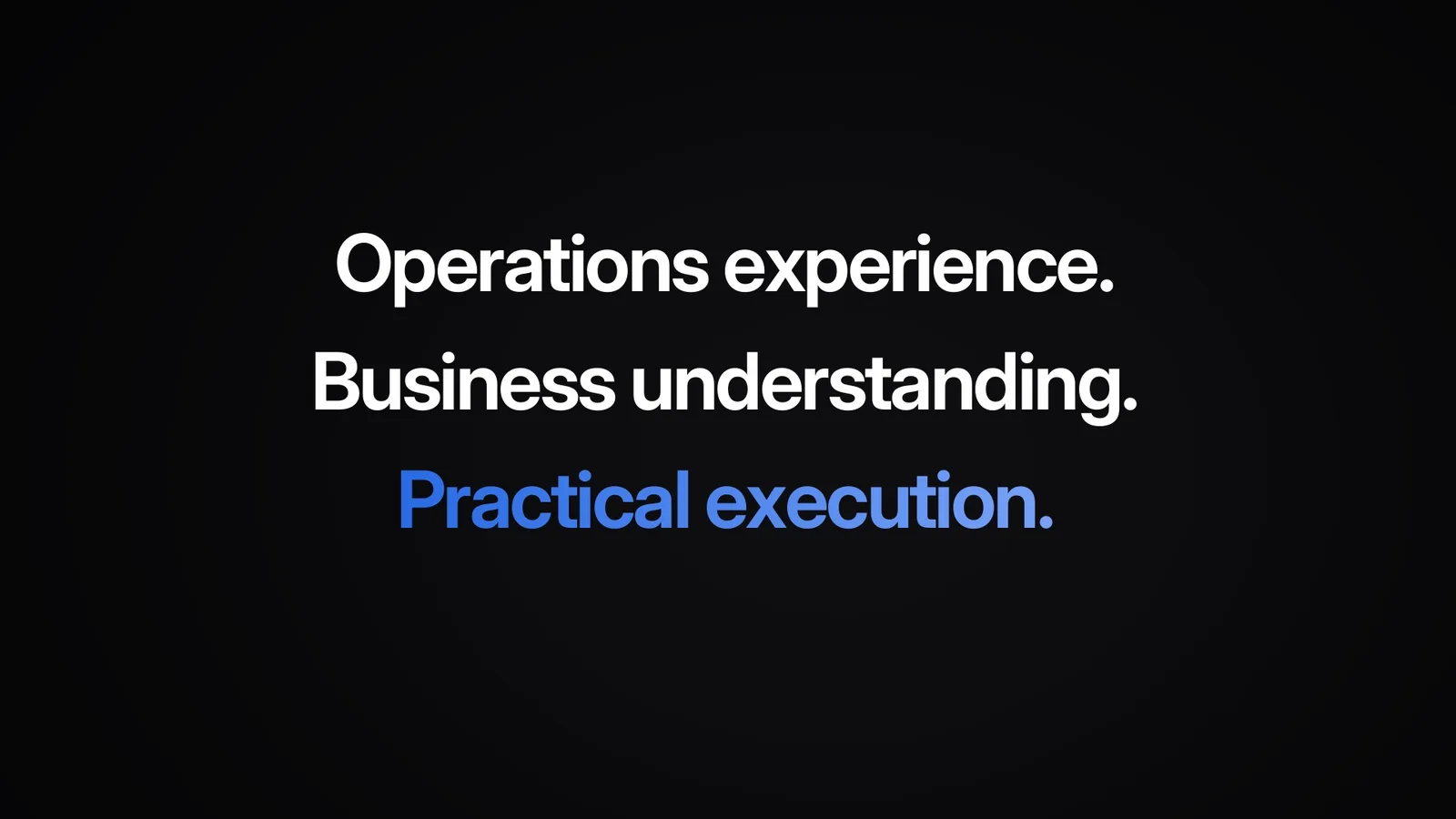 Video cover: Paolo Sempio, operations and AI
